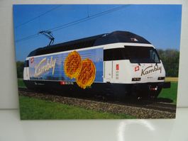 Postkarte SBB Lokomotive Re 460 021 "Kambly"