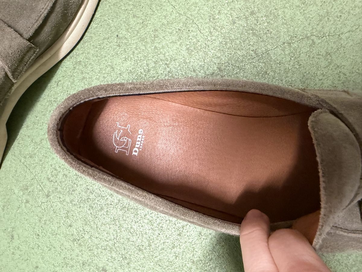 Dune London Scarpe da uomo: DUNE Graue Wildleder Loafers, Grösse 43 – Usato da Jona venduto da Good_luck_ 7