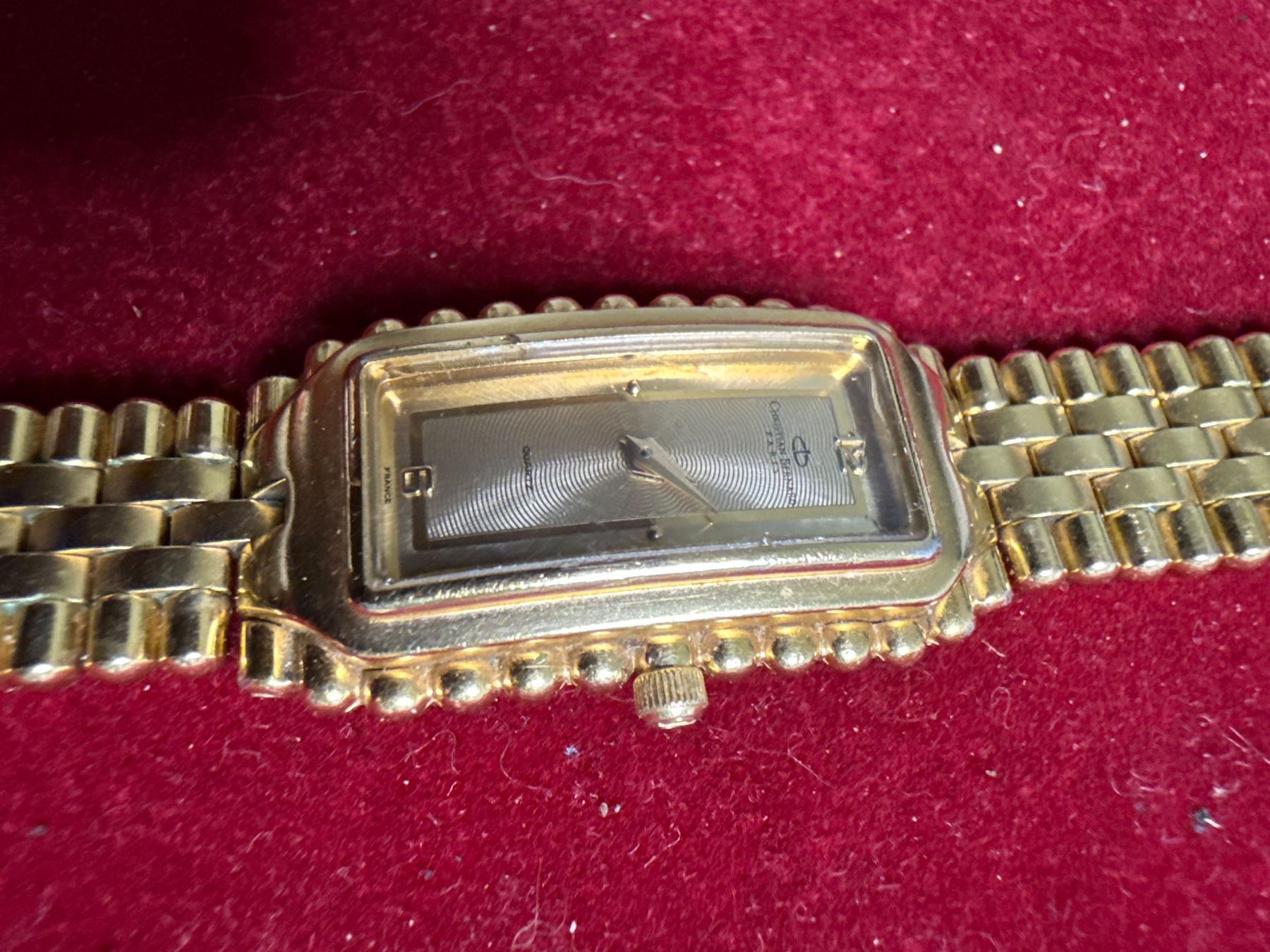 Orologi: Christian Bernard Paris Tank 15 mm – Usato da Pfeffingen venduto da Allhandelklgwatches 1