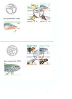 FDC - Enveloppes 1er jour - Pro Juventute - Lot 38