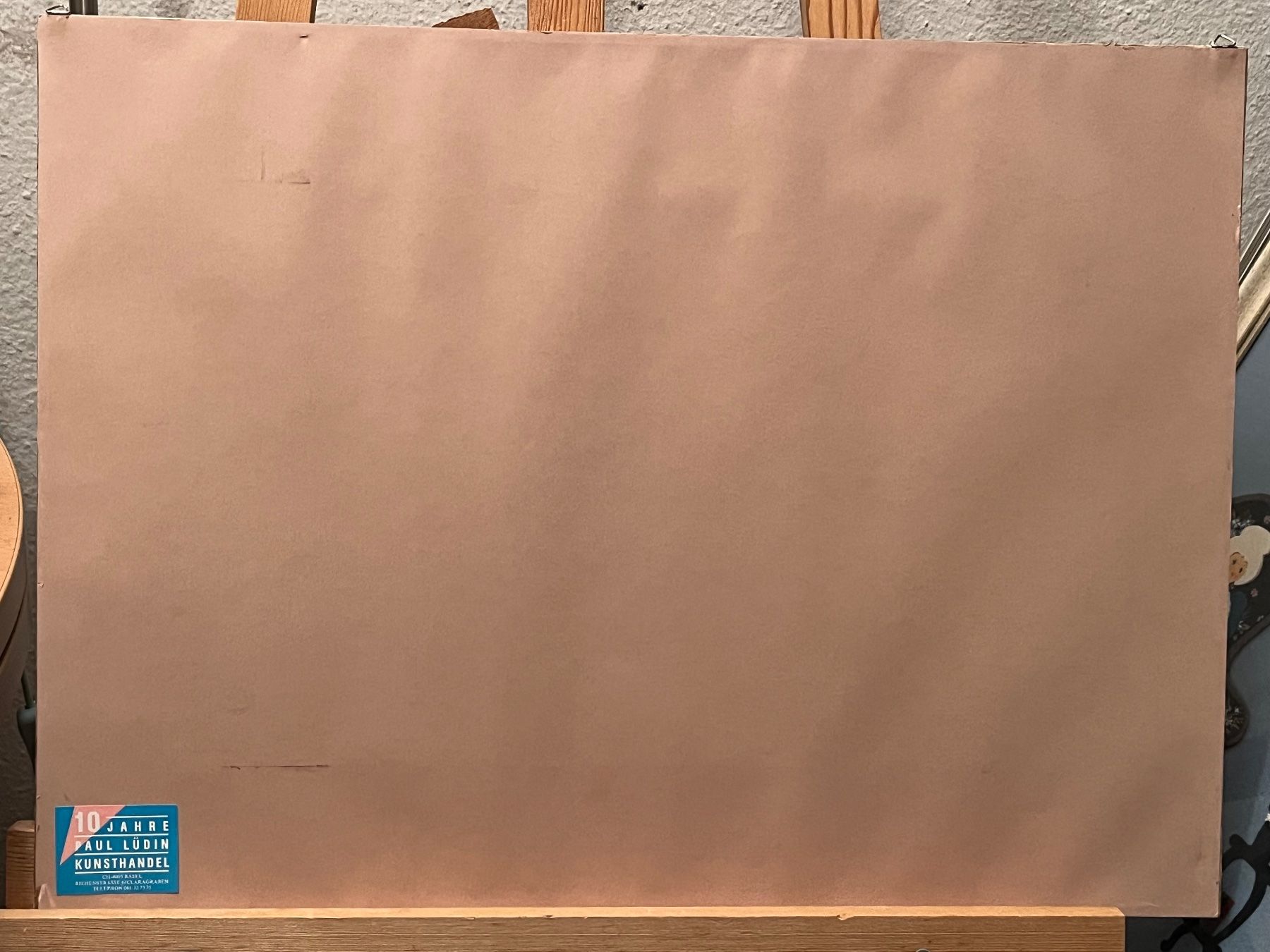 Dipinti: Hans Weidmann Original-Gemälde Signert – Usato da Basel venduto da Kaffee_und_Kunst 6