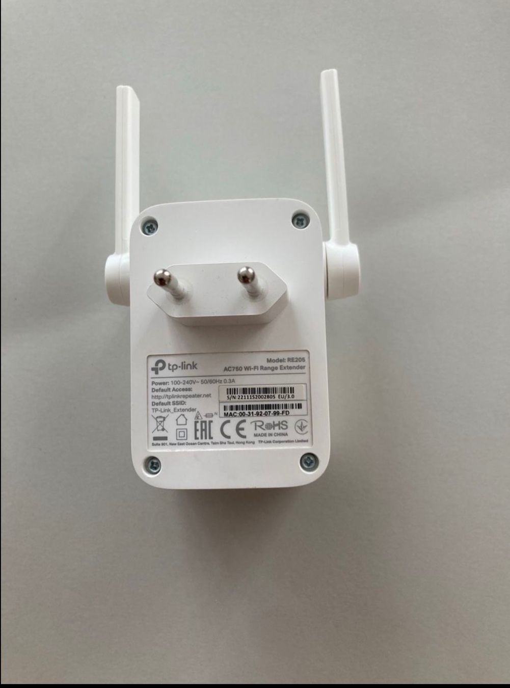 Amplificatori: Wi-Fi Range Extender tp-link Modell RP 205 – Nuovo (secondo la descrizione) da Muttenz venduto da wizard040 2