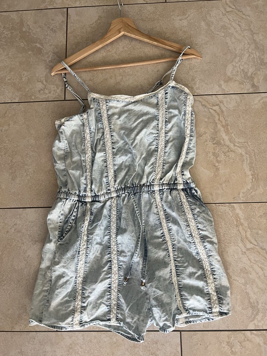Tute: Jeans Jumpsuit kurz, Gr. S – Usato da Neftenbach venduto da NiRutz 1
