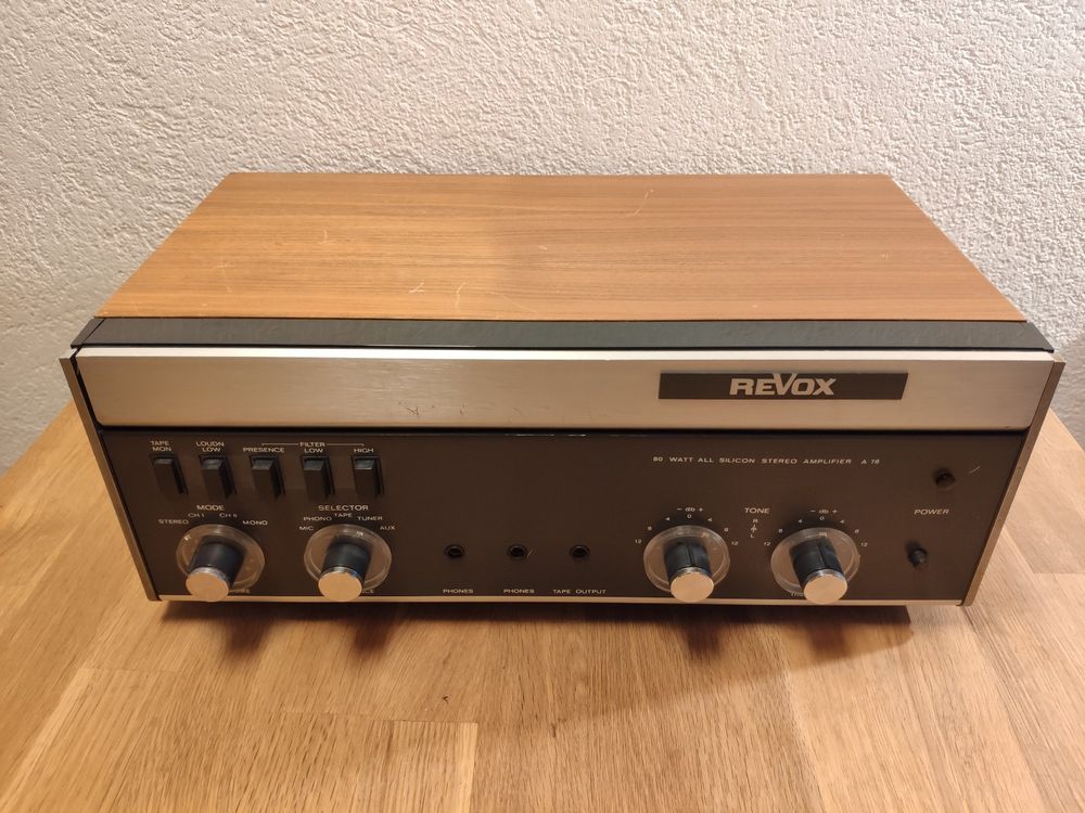 Revox A77 MK IV 4-Spur Willi studer | Acheter sur