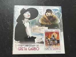 Greta Garbo 2020 Sierra Leone Block  ** (A1269)