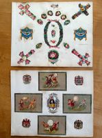 10 Seiten antike Oblaten Bilder ca. 1890 135 Jahre alt Weihn