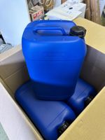 %5 neue, blaue 25l Kanister