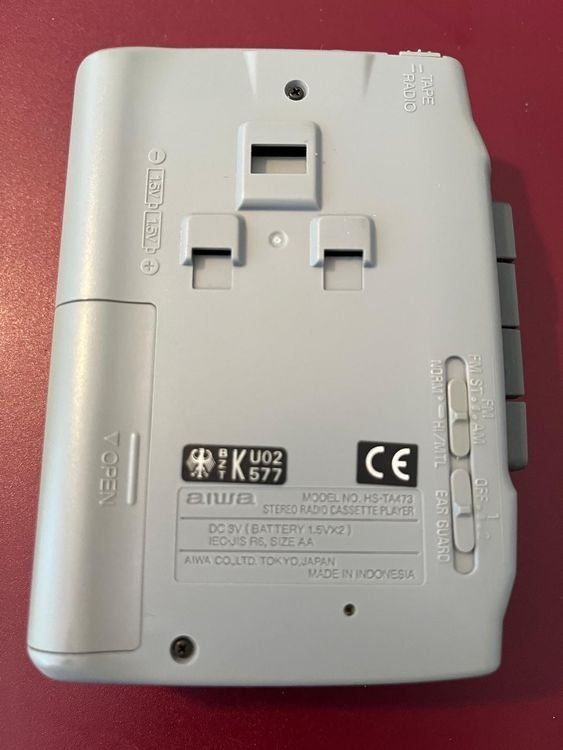 Aiwa Tragbarer Mediaplayer: Walkman Aiwa – Gebraucht aus Lavey-Village von Dumbine