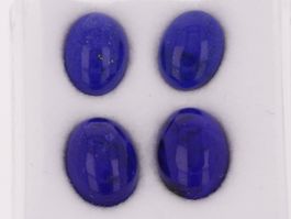 Lapislazuli 4 Cabochons oval / Lapislazzuli 4 cabochon