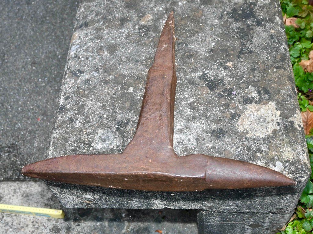 Attrezzi da lavoro: alter geschmiedeter Feldamboss / Steckamboss höhe 42cm – Usato da Pfaffhausen venduto da mono_rec 9