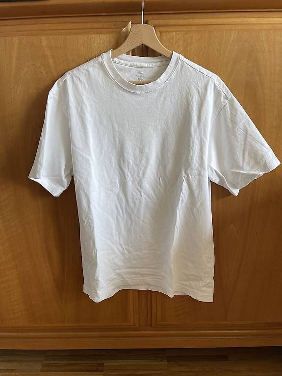 T-shirt: H&M T-Shirt Weiss – Usato da Dübendorf venduto da LeonhardsRicardo
