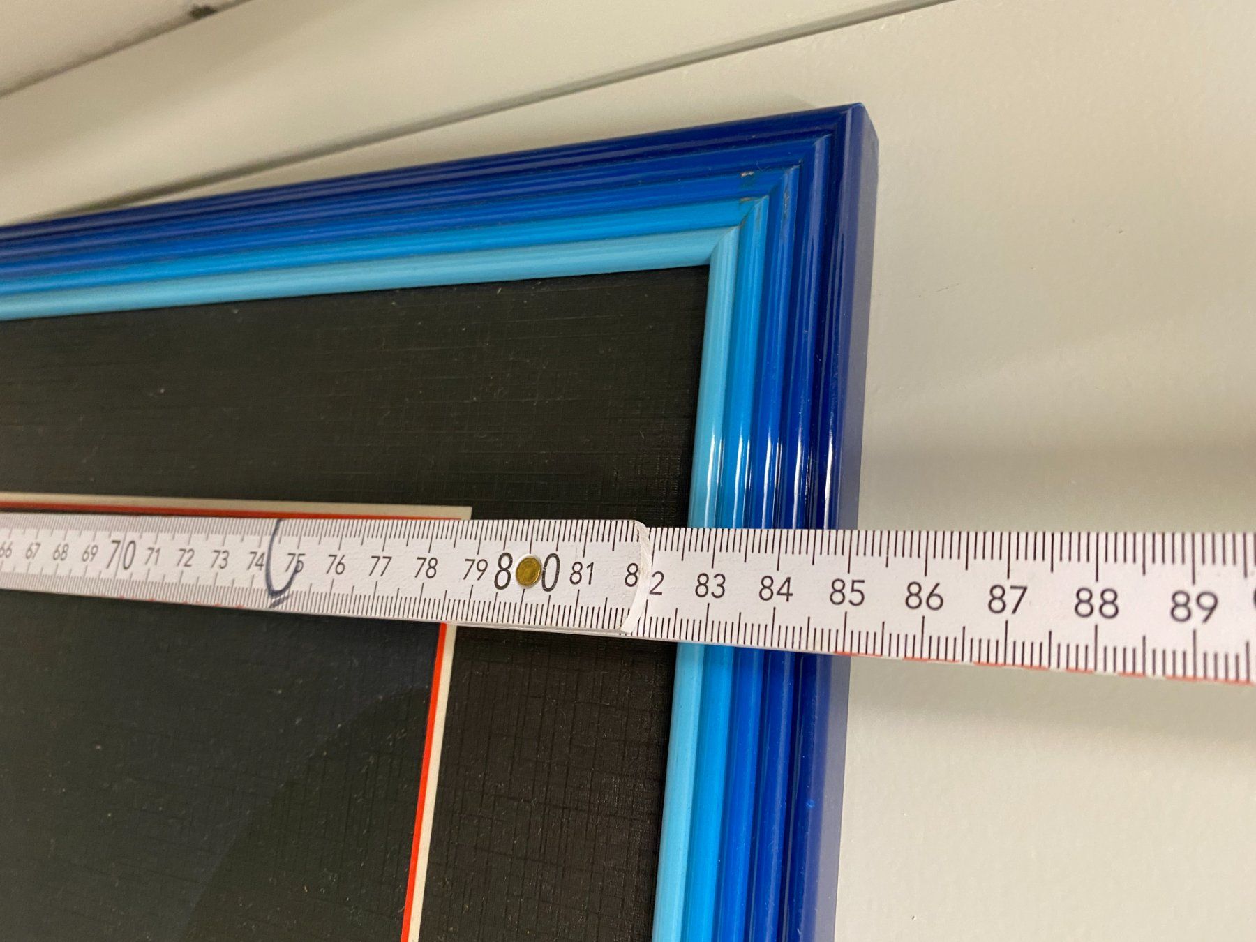 Guardaroba: Wandgarderobe - Bild mit 2 Kleiderhaken integriert – Usato da Unterterzen venduto da Regenbogen88 3