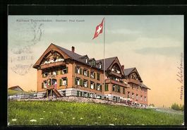 CPA Flums, Kurhaus Tannenboden, 1911