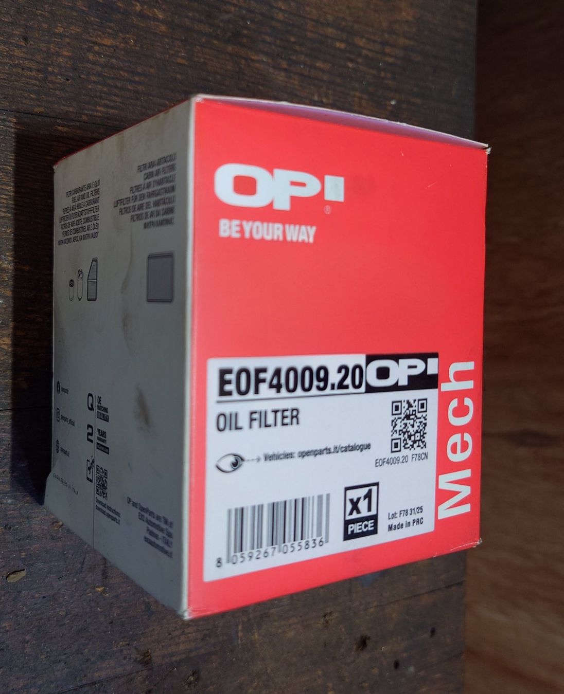 Alle Autoersatzteile: Ölfilter M20 x 1,5, Anschraubfilter OP EOF4009.20 – Neu (gemäss Beschreibung) aus Winterthur von Tenderizer3000 3