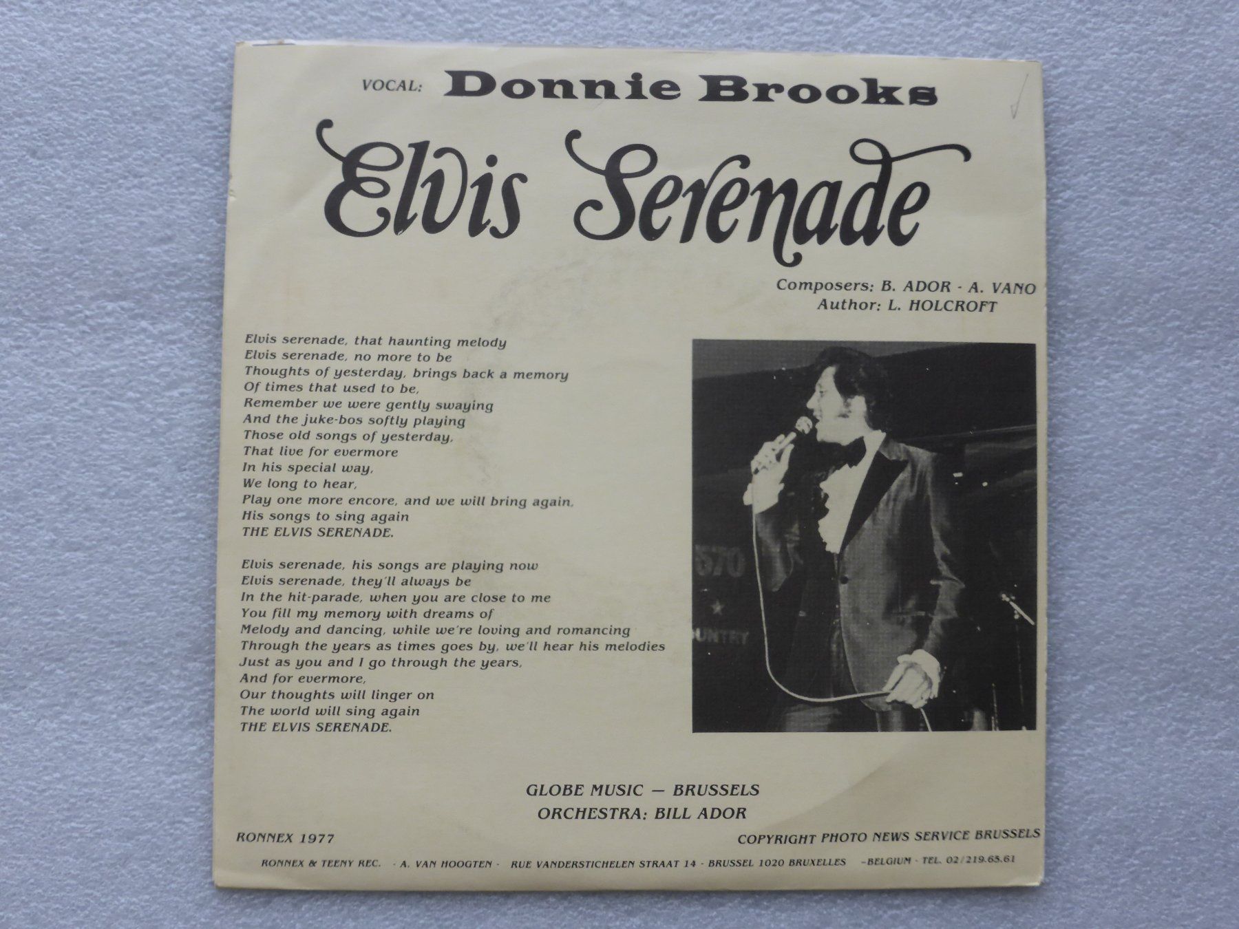 Vinyles: Vinyl Single   DONNIE BROOKS – D'occasion à Küssnacht am Rigi par Mondkinder 3