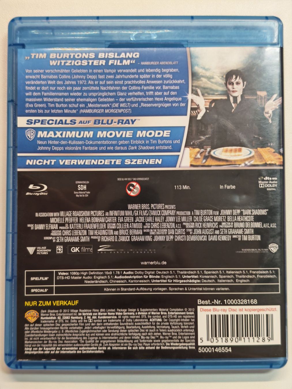 Alle DVDs: Dark Shadows – Gebraucht aus Liestal von Kratzilla 2