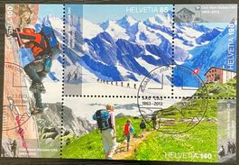 Sonderblock 150 Jahre Schweizer Alpenclub SAC