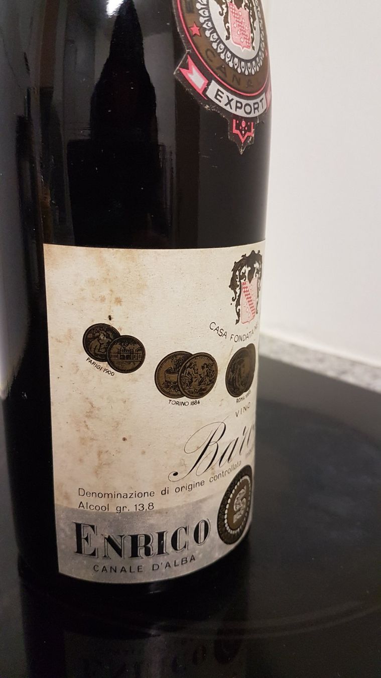 Vino: Barolo Enrico Serafino Riserva 1947 – Nuovo (secondo la descrizione) da Grenchen venduto da poggione 2