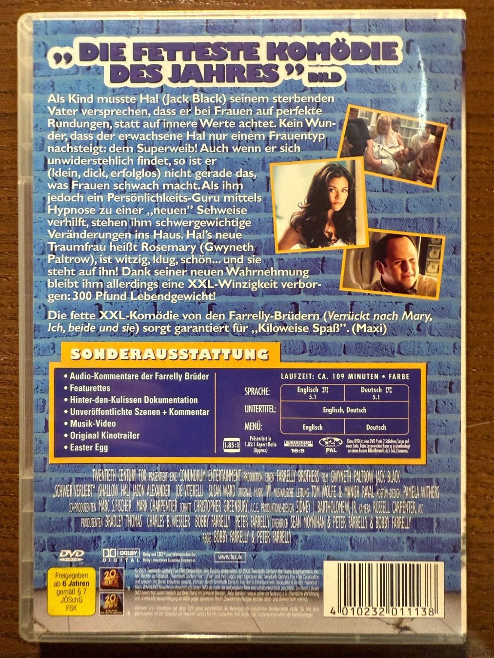 Tutti i DVDs: Schwer verliebt – Usato da Zürich venduto da FilmFreunde 1