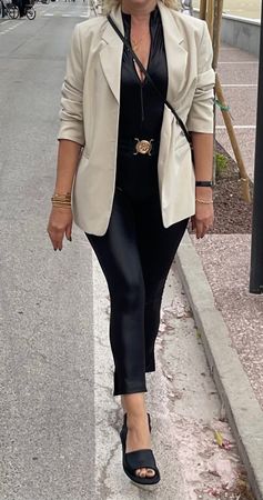 Glamour giacca in colore late-M/L-ideale per serate estive