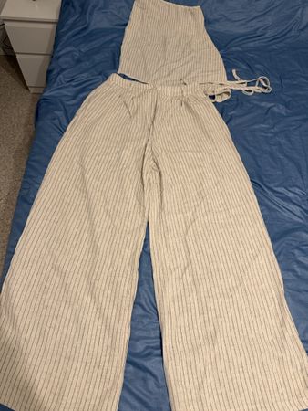 Damen Hose gestreift Grösse M gute Kondition