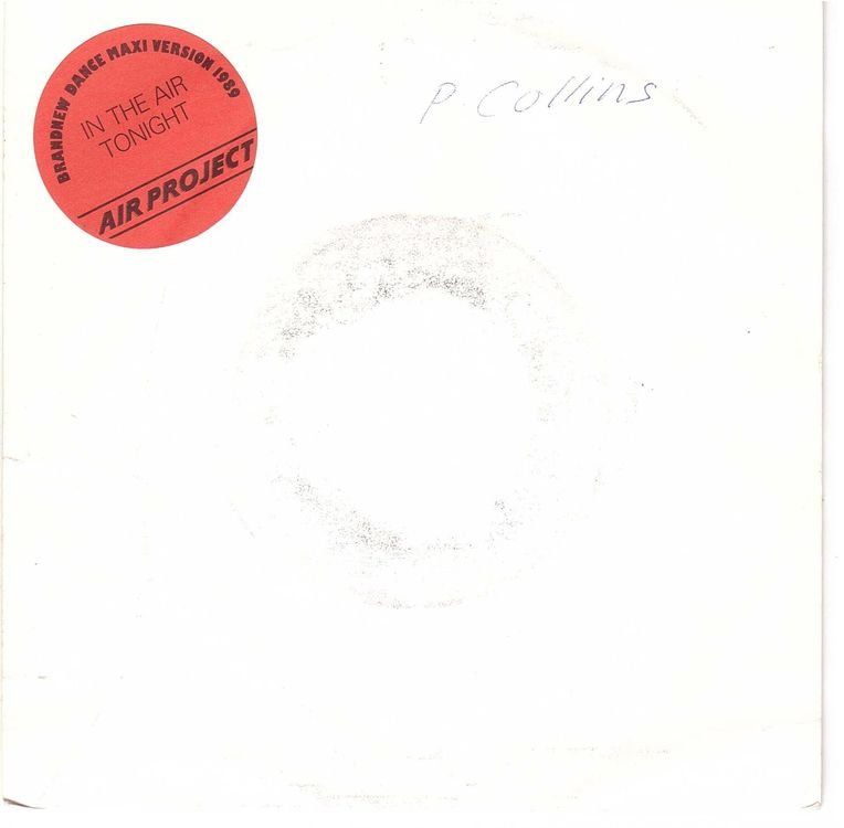Schallplatten: Single7  Air Project  --  In the air Tonight – Gebraucht aus Rheinau von thespecials