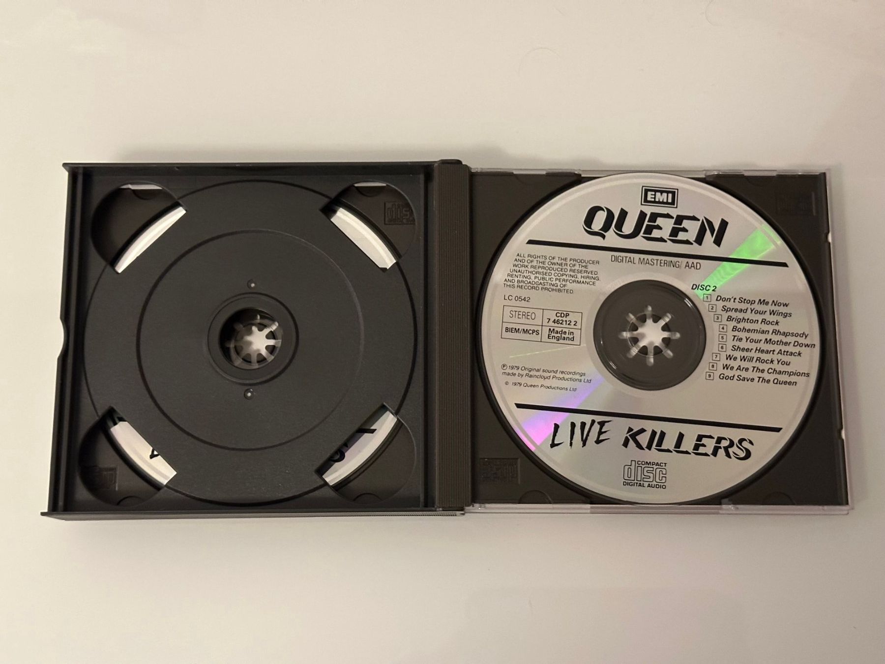 CD: Doppel CD - Queen - Live Killers – Usato da Geuensee venduto da dmi_hdp9 2
