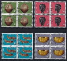 Pro Patria 1973 Viererblochs  ET.   11087