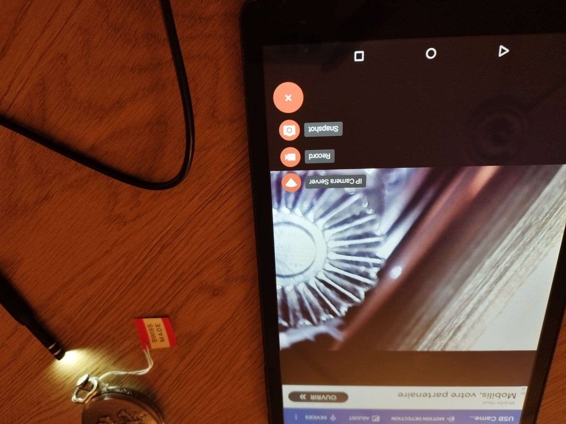Uhren: Micro caméra USB avec tablette Alcatel – Gebraucht aus Vallorbe von Leonidas1337 4