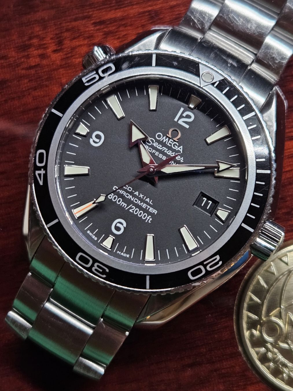 Omega Montres: Omega Seamaster Planet Ocean 600m - 2201.50 – D'occasion à Vevey par Photech 1