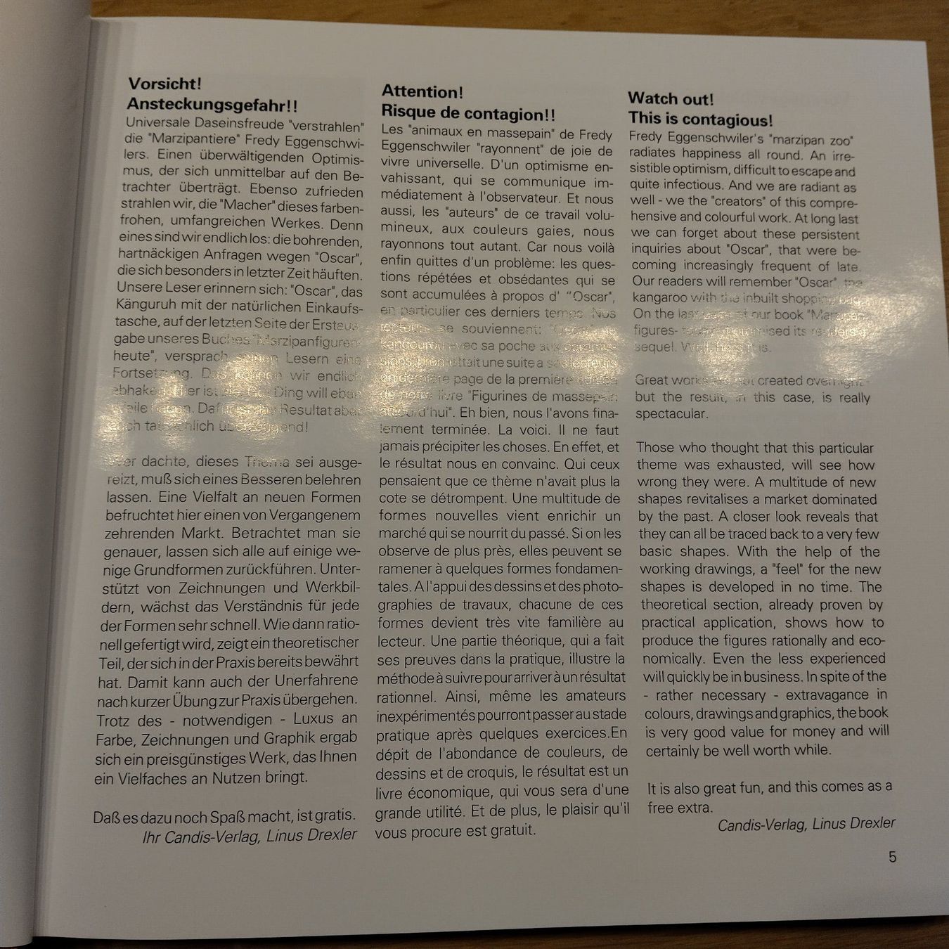 Livres: Marzipantiere – D'occasion à Rorschacherberg par Voegeli92 3
