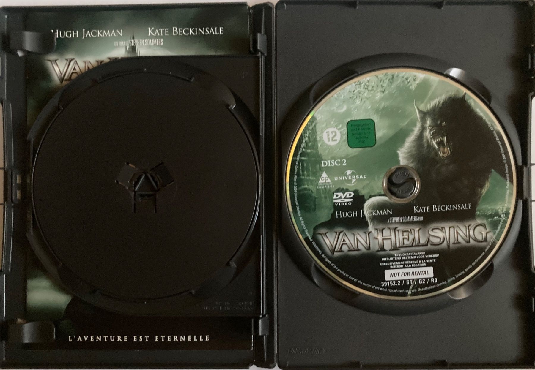 Tutti i DVDs: JACKMAN / BECKINSALE - VAN HELSING – Usato da Poliez-Pittet venduto da Newtown-Records 3