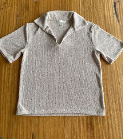 Shirt mit Kragen, H&M, Gr. XS
