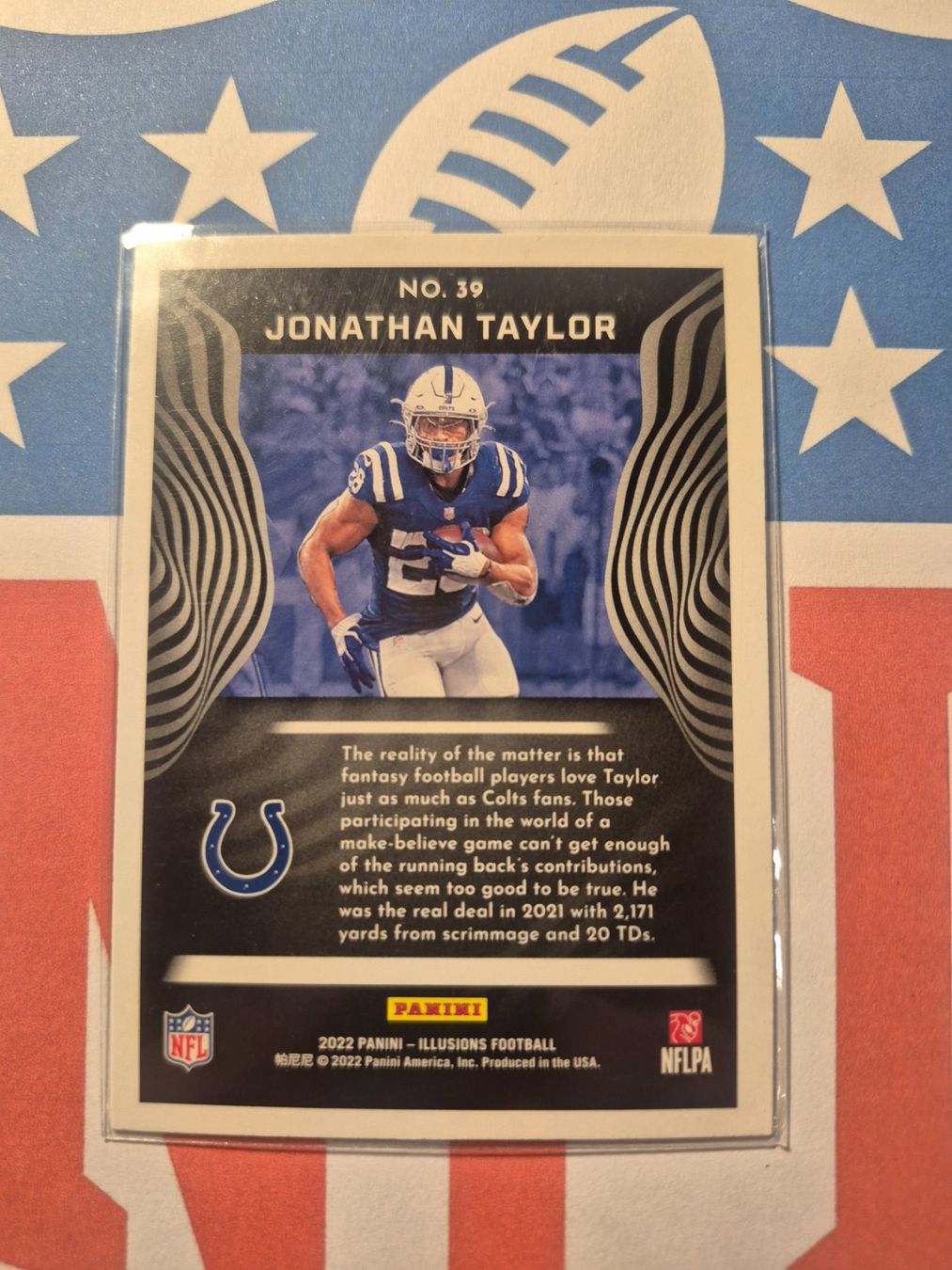 Panini Sammelbilder & Trading cards: NFL Jonathan Taylor Indianapolis Colts – Gebraucht aus Treiten von Sauber73 1