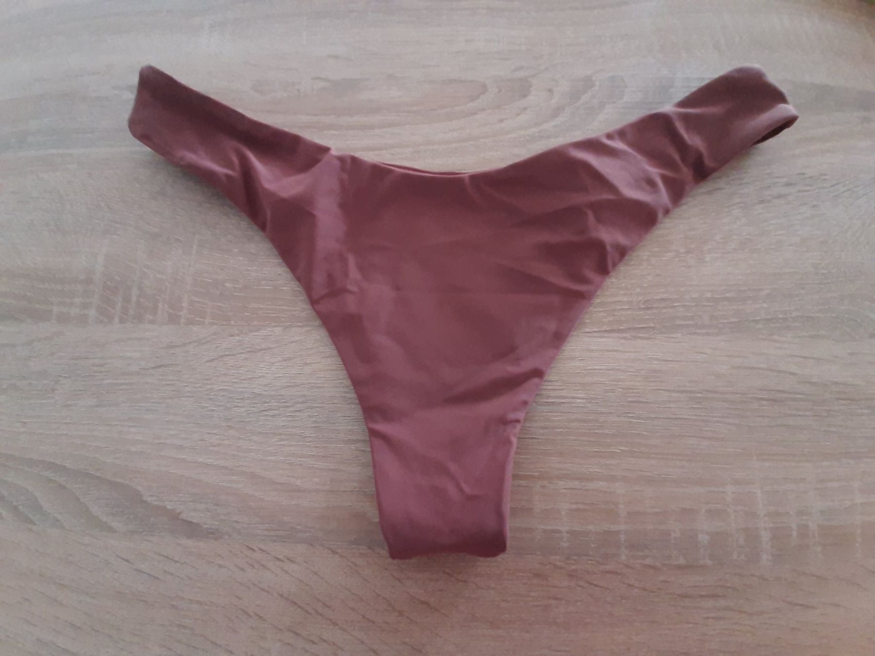 Costumi da bagno & Bikini: Bikini-Hose Gr. M, EUR 38, Farbe ockerbraun – Usato da Menziken venduto da Rien1 2
