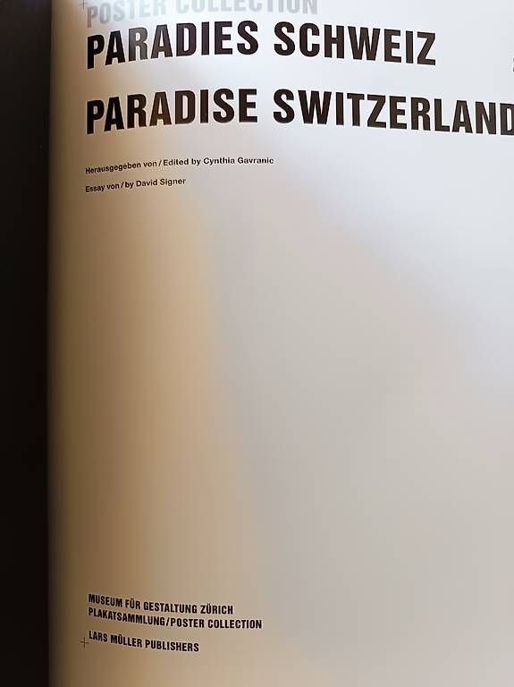 Libri: Buch Paradise Switzerland Poster Collection 21 – Usato da Brütten venduto da engiadinaa 2