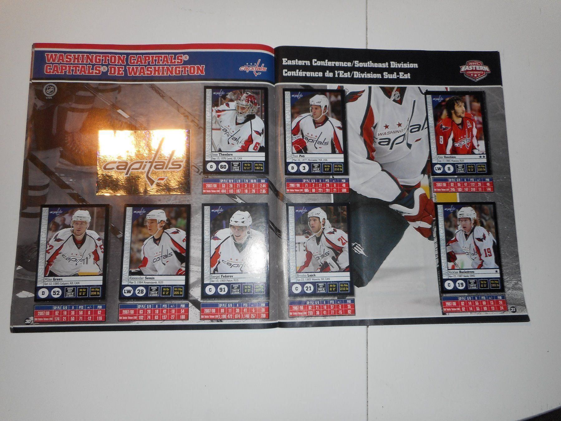 Panini Alben: Album NHL/Eishockey 2008/2009 komplett – Gebraucht aus Cham von Paniniworld 7