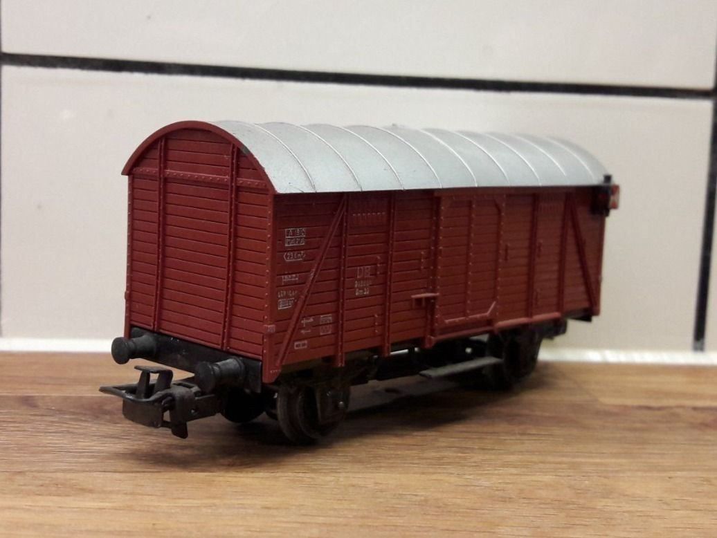 Märklin Modellini di ferrovie: Märklin HO AC : DB wagon "Gm 39" avec signal de queue – Usato da Buttes venduto da Cafe2005 5