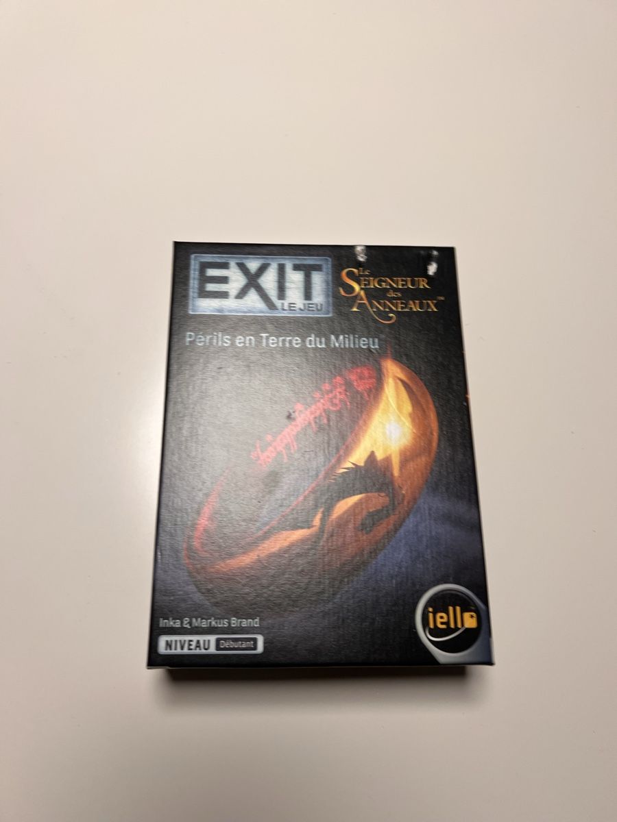 Giochi: Jeu EXIT Le Seigneur des Anneaux – Nuovo (secondo la descrizione) da Cologny venduto da aidakr