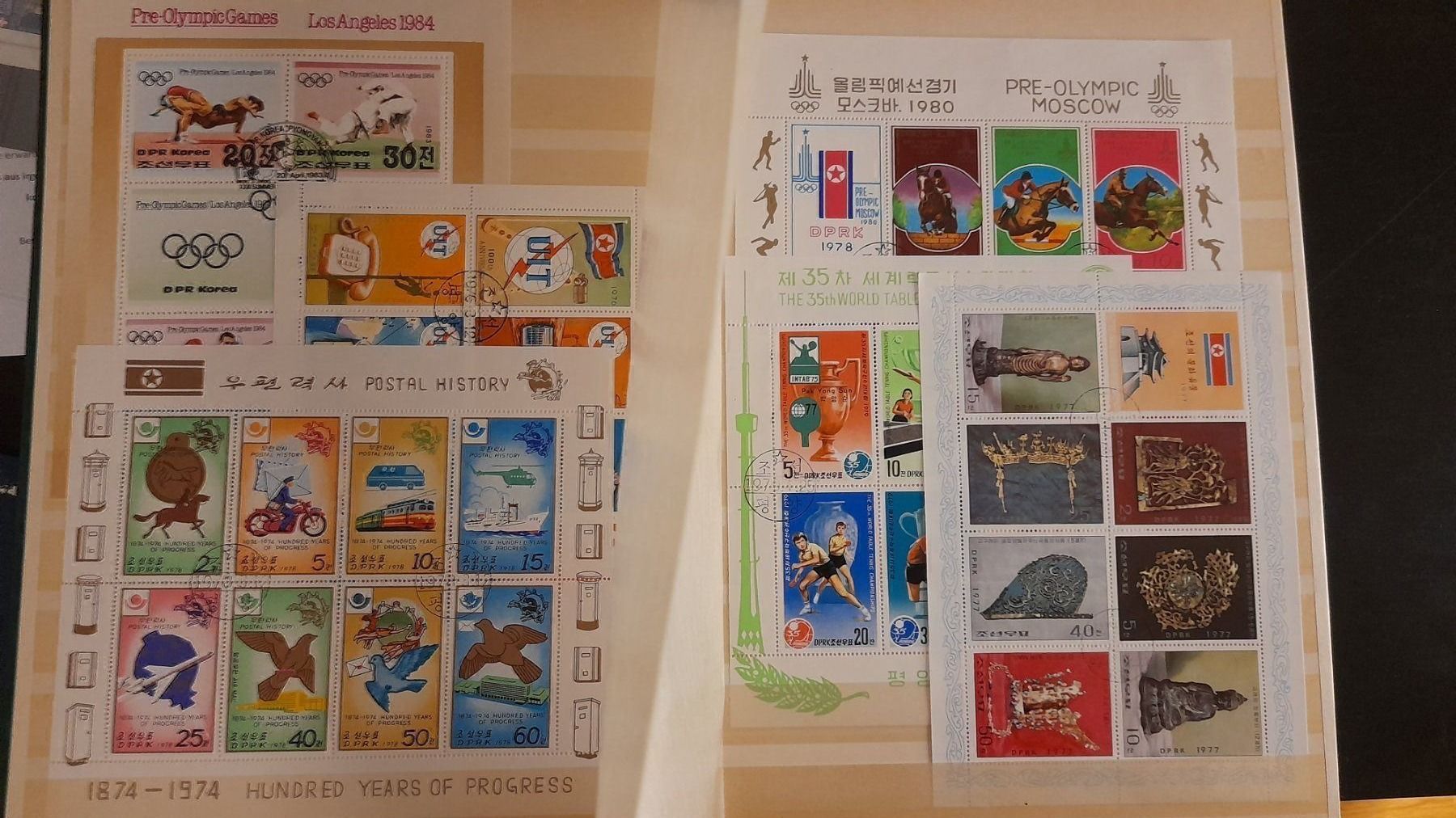 Tutti i francobolli: Sonderblocks Korea mit Album – Usato da Balgach venduto da SIMEON27 6