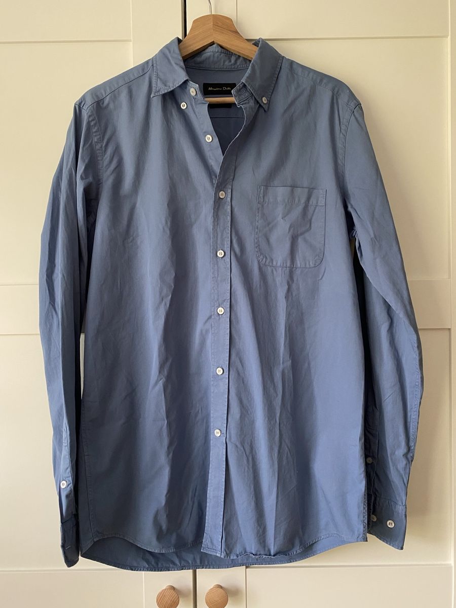 Massimo Dutti Camicie: Chemise Massimo Dutti bleue taille M – Nuovo (secondo la descrizione) da Villars-sur-Glâne venduto da mel_6q5w