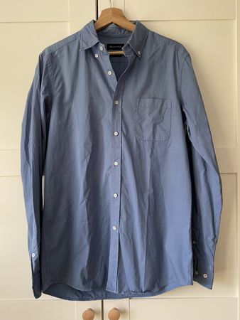 Chemise Massimo Dutti bleue taille M