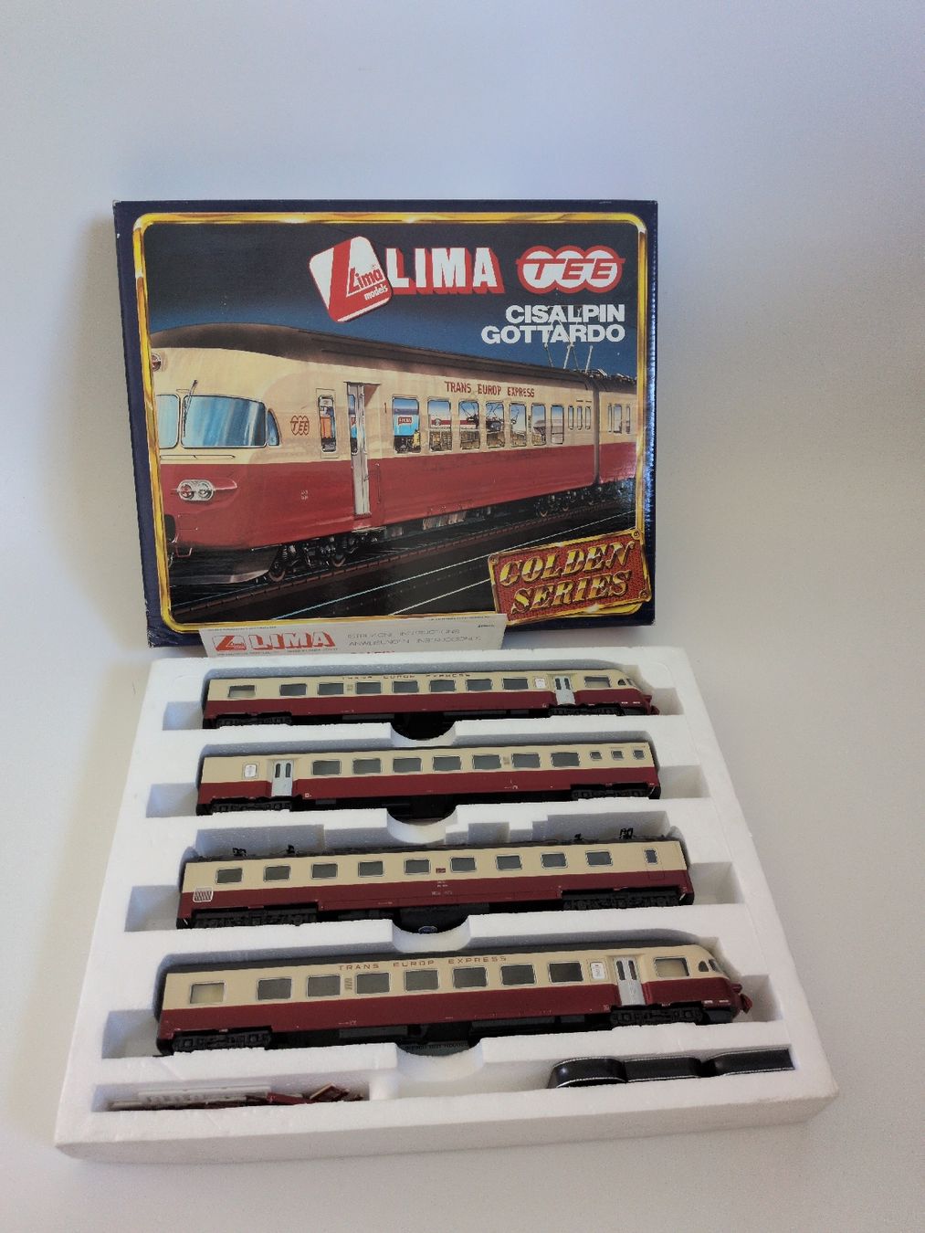 Lima Modellini di ferrovie: LIMA CISALPIN GOTTARDO Golden Series – Usato da Künten venduto da Dfog 2