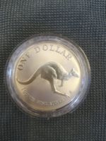 (1305) Australien 1993 Känguru 1 Unze, pp in Dose