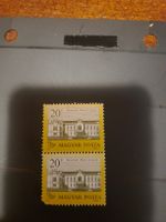 2 Timbres Hongrie 20 Ft, Magyar Posta 1967, Neufs!
