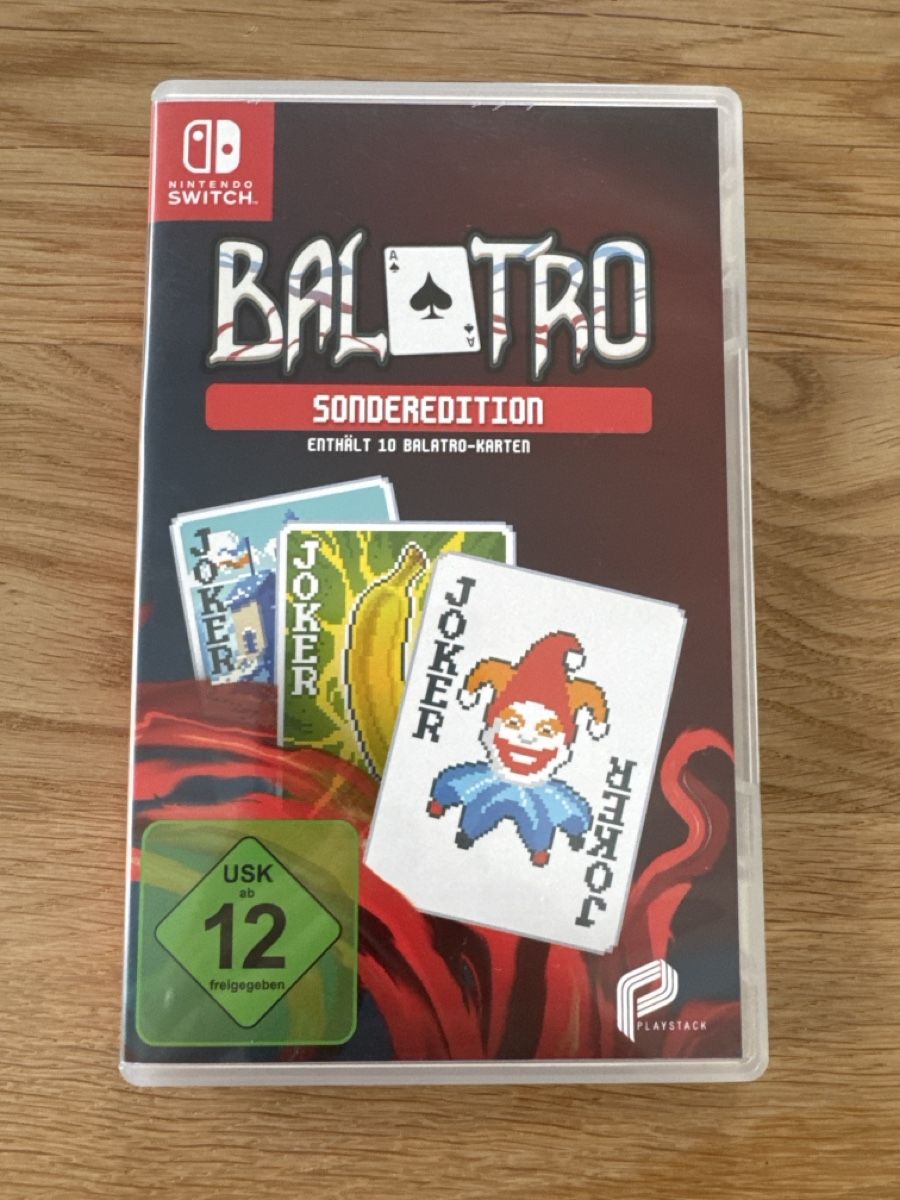 Spiele: Balatro Switch – Gebraucht aus Ichertswil von EldenLord