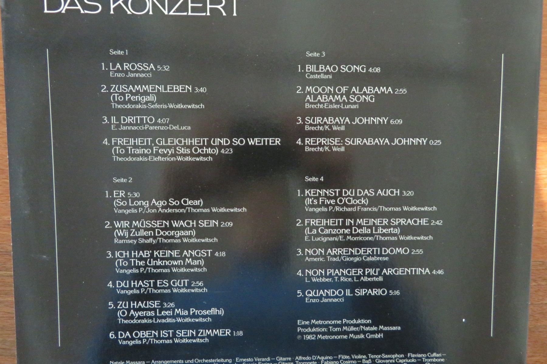 Dischi in vinile: MILVA DAS KONZERT Doppel-LP – Usato da Wil ZH venduto da Tamagy 2