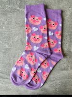Socken Schweinchen / Socken Glücksschwein