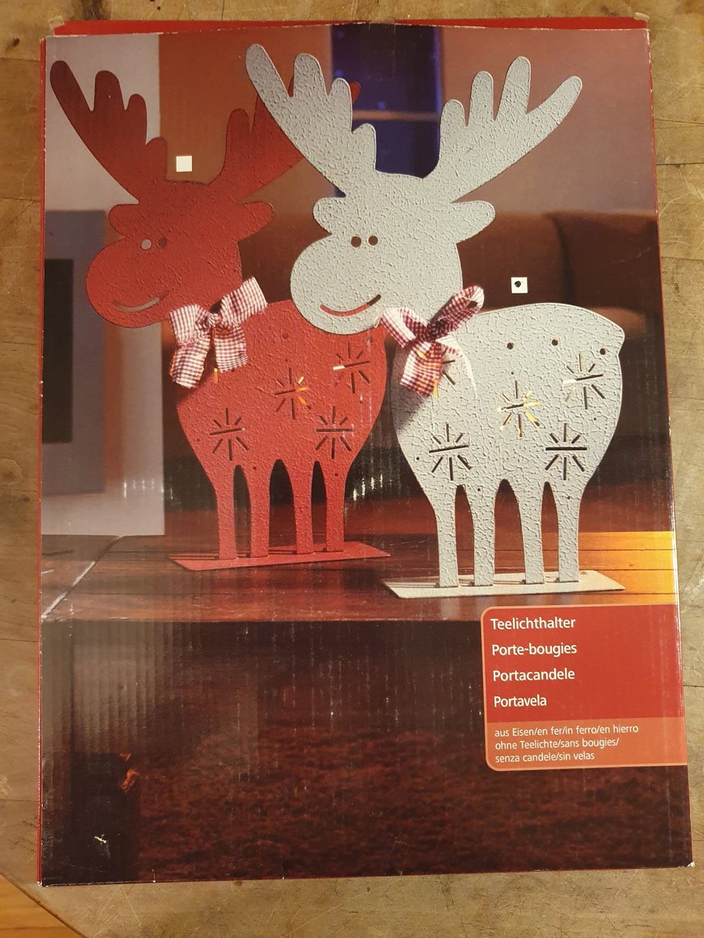 Tutte le decorazioni: Windlicht Hirschform grau – Usato da Zürich venduto da loosebone 5