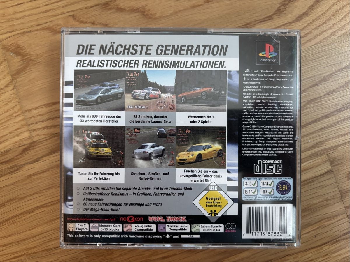 Jeux: PS (PAL) - Gran Turismo 2 – D'occasion à Widen par mxpx_1981 1